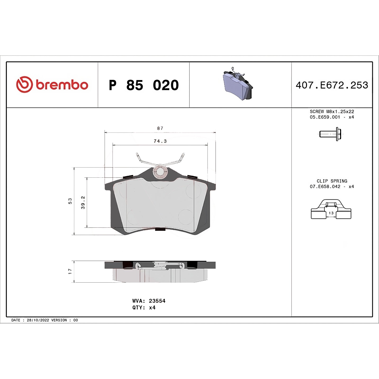 BREMP85072+P85020